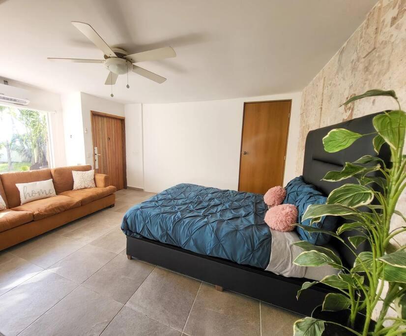 3 Rooms House At Side Of The Lagoon 坎昆 外观 照片