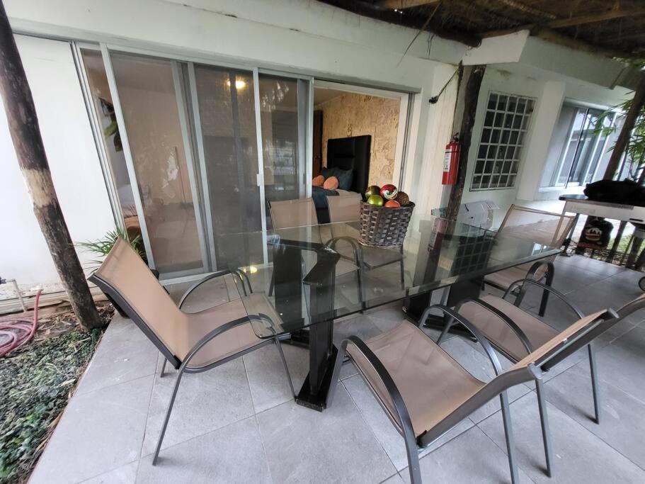 3 Rooms House At Side Of The Lagoon 坎昆 外观 照片