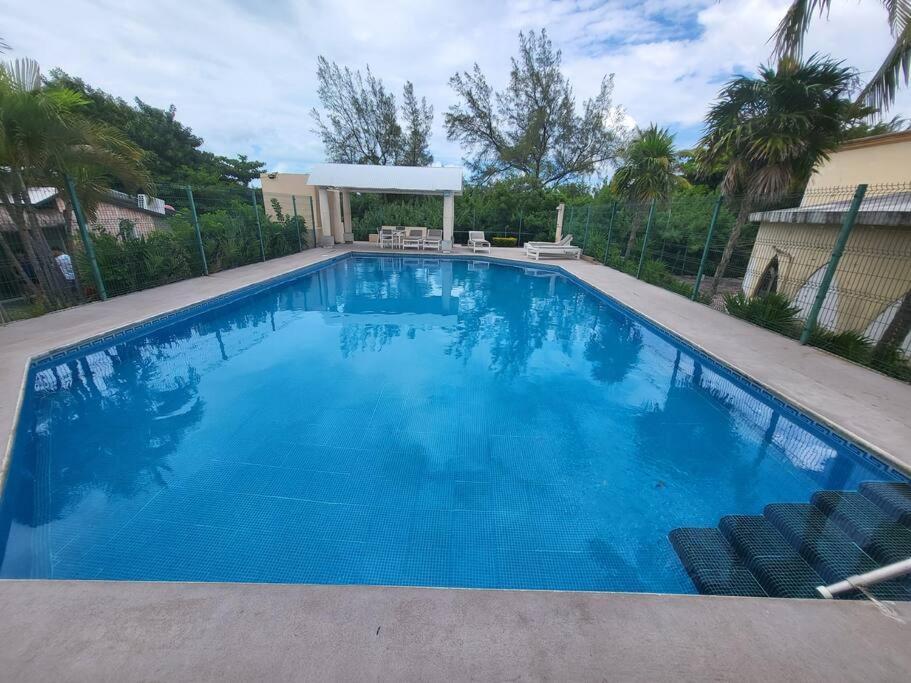 3 Rooms House At Side Of The Lagoon 坎昆 外观 照片