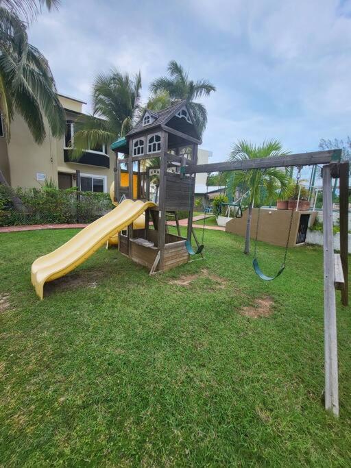 3 Rooms House At Side Of The Lagoon 坎昆 外观 照片