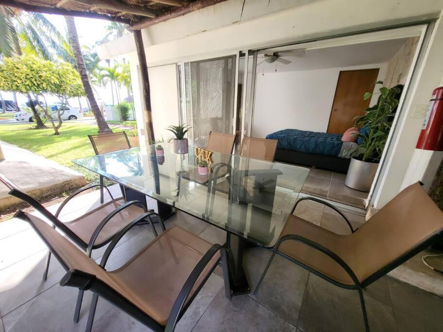 3 Rooms House At Side Of The Lagoon 坎昆 外观 照片