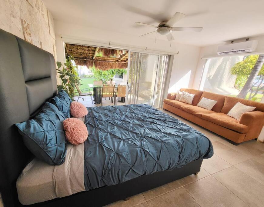 3 Rooms House At Side Of The Lagoon 坎昆 外观 照片