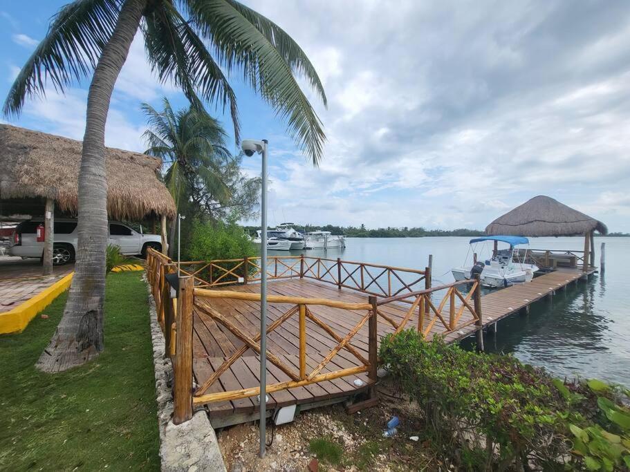 3 Rooms House At Side Of The Lagoon 坎昆 外观 照片